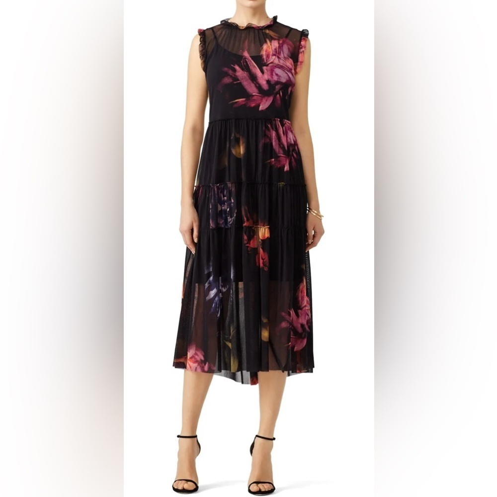 Fuzzi- Bloom Midi Dress. Size XS